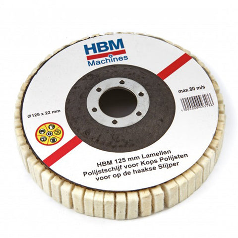 Δίσκος Γυαλίσματος Φινιρίσματος 125mm HBM