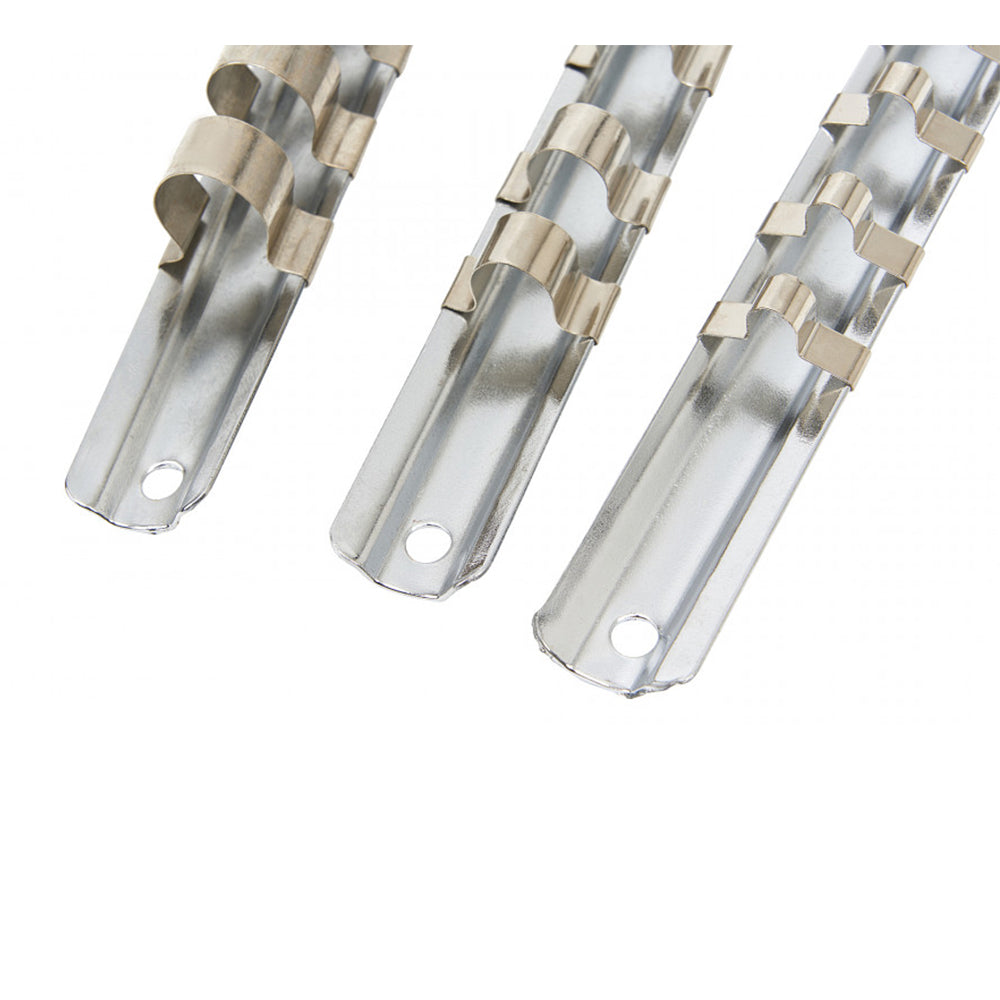 Hbm Σετ Βασεισ Μεταλλικεσ Για Καρυδακια 1/2" 3/8" 1/4" 3 Τμχ