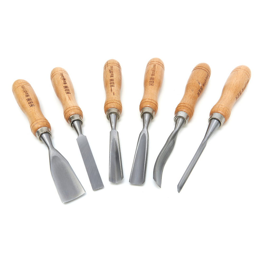 Σετ Καλέμια Ξύλου Με Σφυρί 7 Τεμάχια Hbm