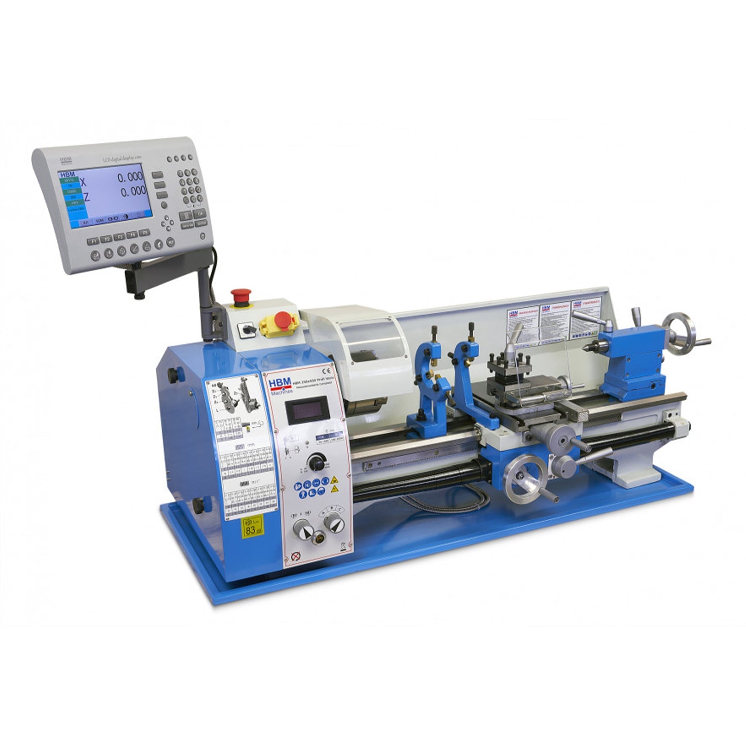 Πληρησ Μεταλλικοσ Τορνοσ 250 X 550 Vario Με Συστημα Ψηφιακησ Αναγνωσησ Lcd