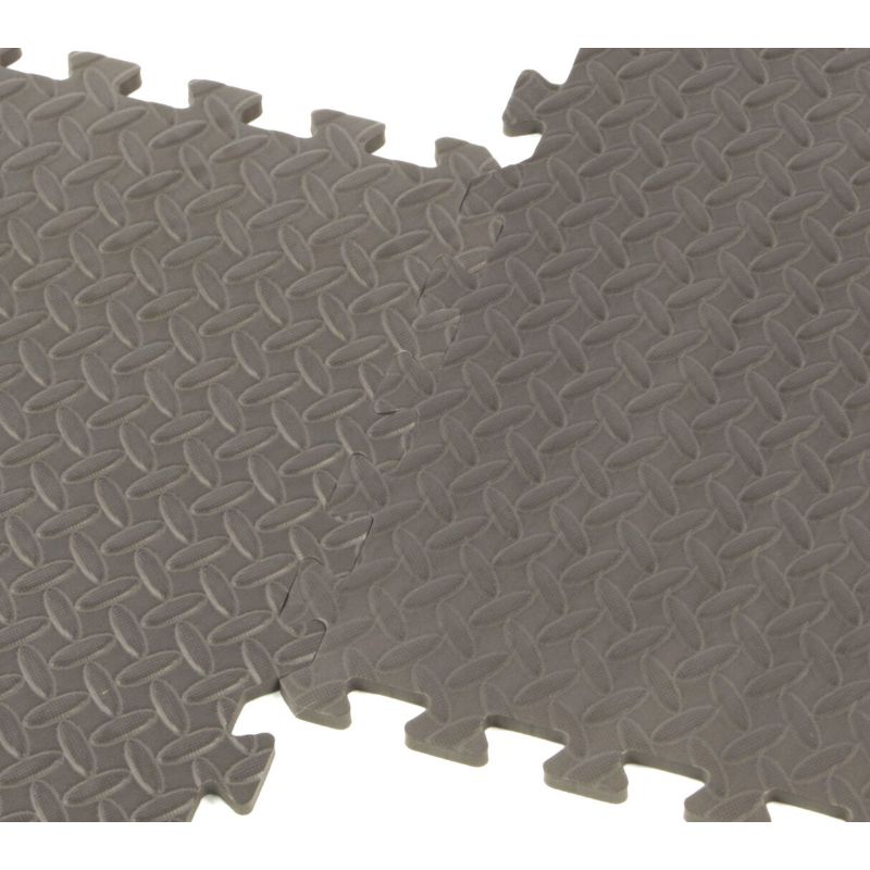 Hbm Αντιολισθητικο Παζλ Δαπεδου 60X60Cm Αφρωδεσ Σετ 4Τμχ