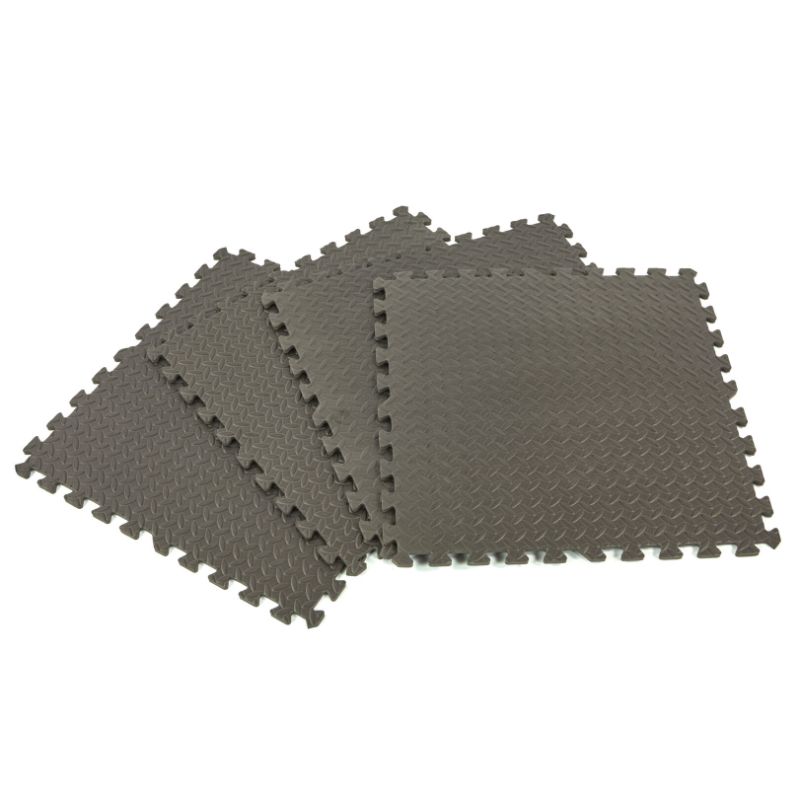 Hbm Αντιολισθητικο Παζλ Δαπεδου 60X60Cm Αφρωδεσ Σετ 4Τμχ