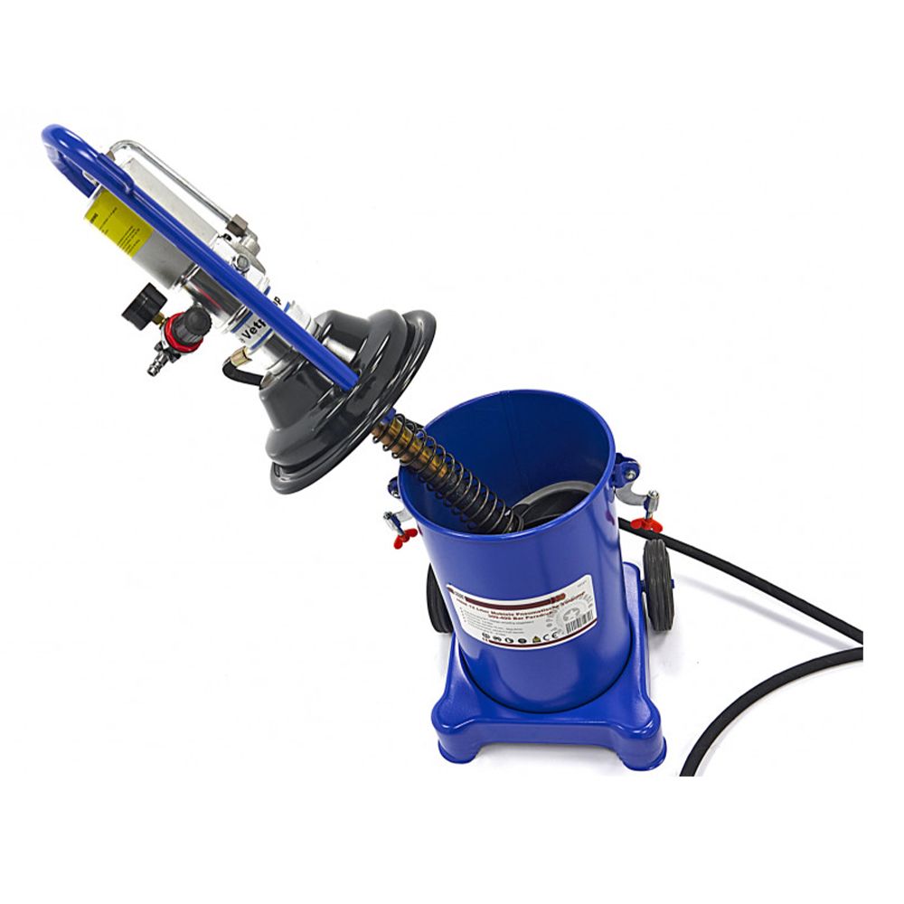 Πνευματικη Αντλια Γρασου-Γρασαδοροσ Αεροσ Φορητη-Φορητοσ Τροχηλατοσ 12L 300-400 Bar Hbm Machines Ολλανδια