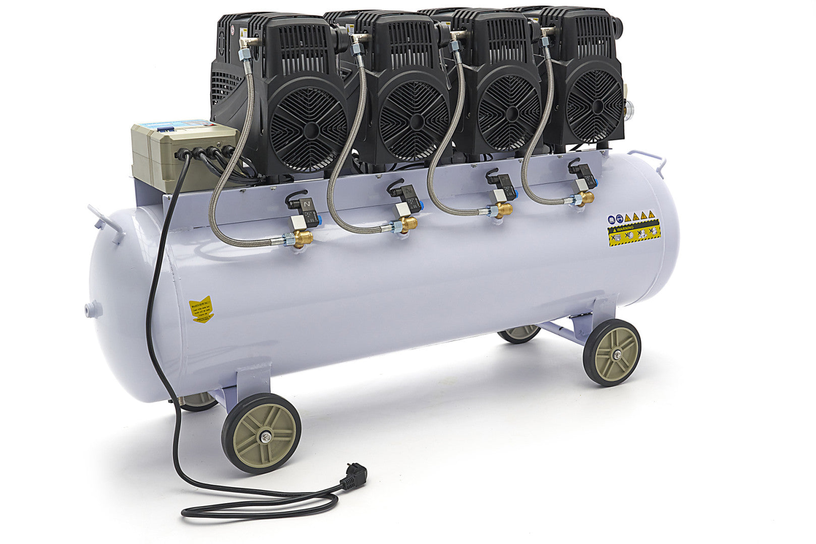 Αθορυβοσ Αεροσυμπιεστησ Χαμηλου Θορυβου Χωρισ Λαδι 200L 8Cp Hbm Machines Ολλανδια