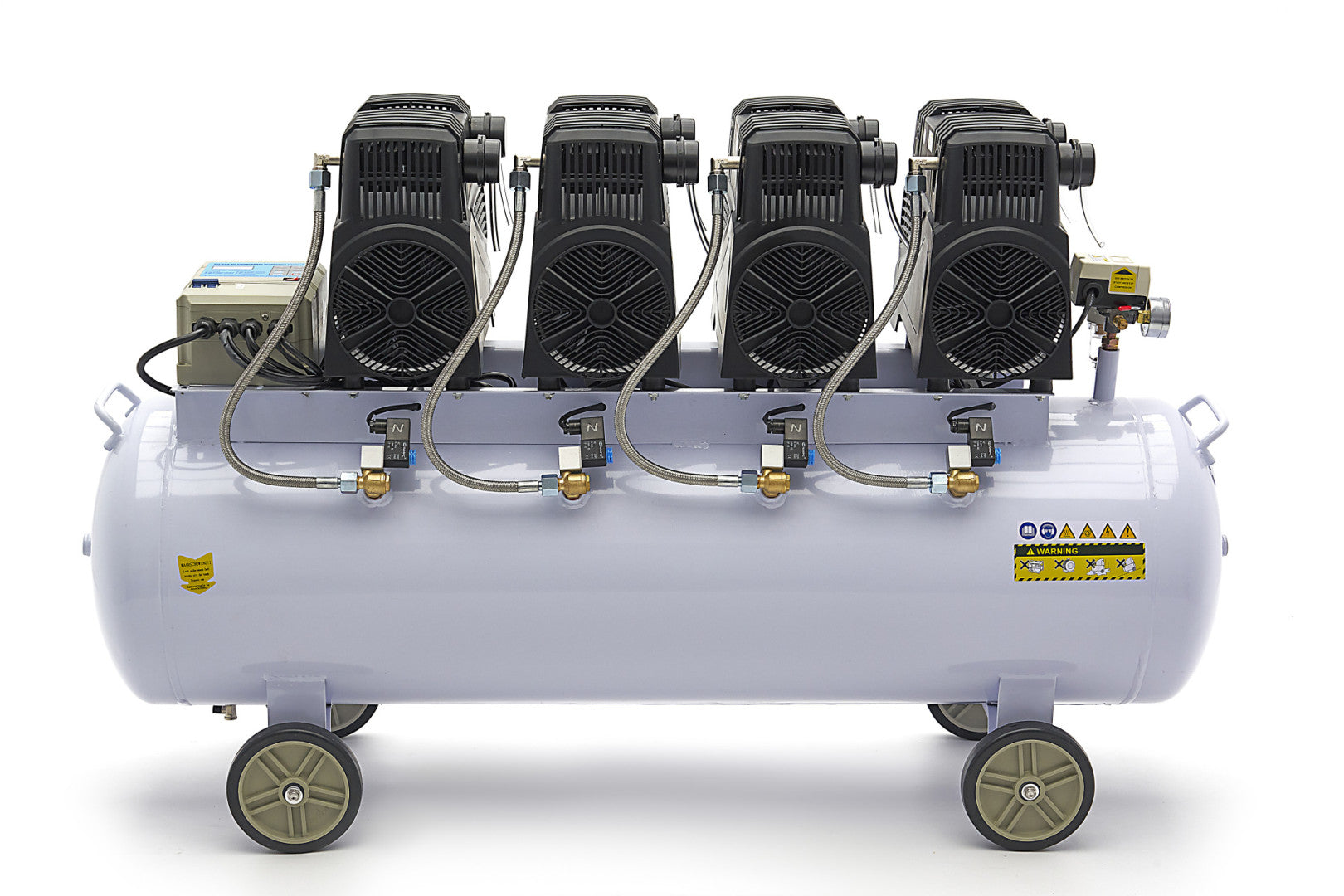 Αθορυβοσ Αεροσυμπιεστησ Χαμηλου Θορυβου Χωρισ Λαδι 200L 8Cp Hbm Machines Ολλανδια