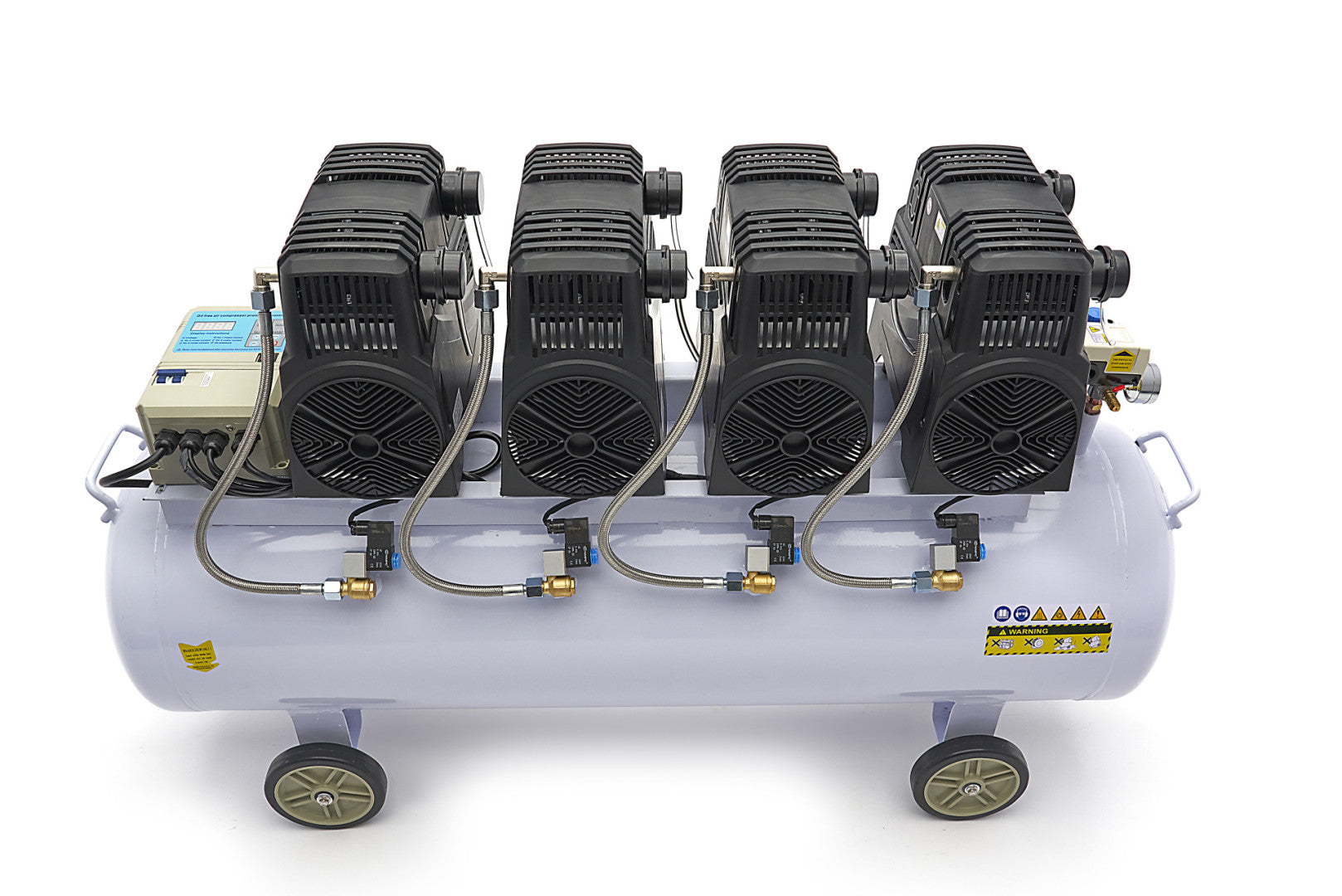 Αθορυβοσ Αεροσυμπιεστησ Χαμηλου Θορυβου Χωρισ Λαδι 200L 8Cp Hbm Machines Ολλανδια