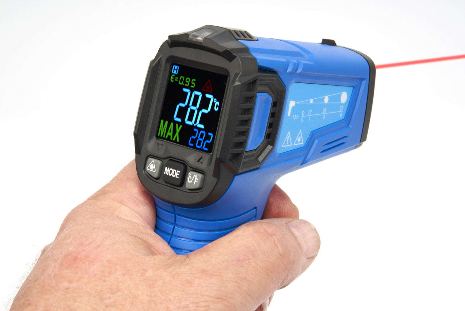 Ψηφιακο Θερμομετρο Υπερυθρων -50°C / +380°C Μοντελο 2