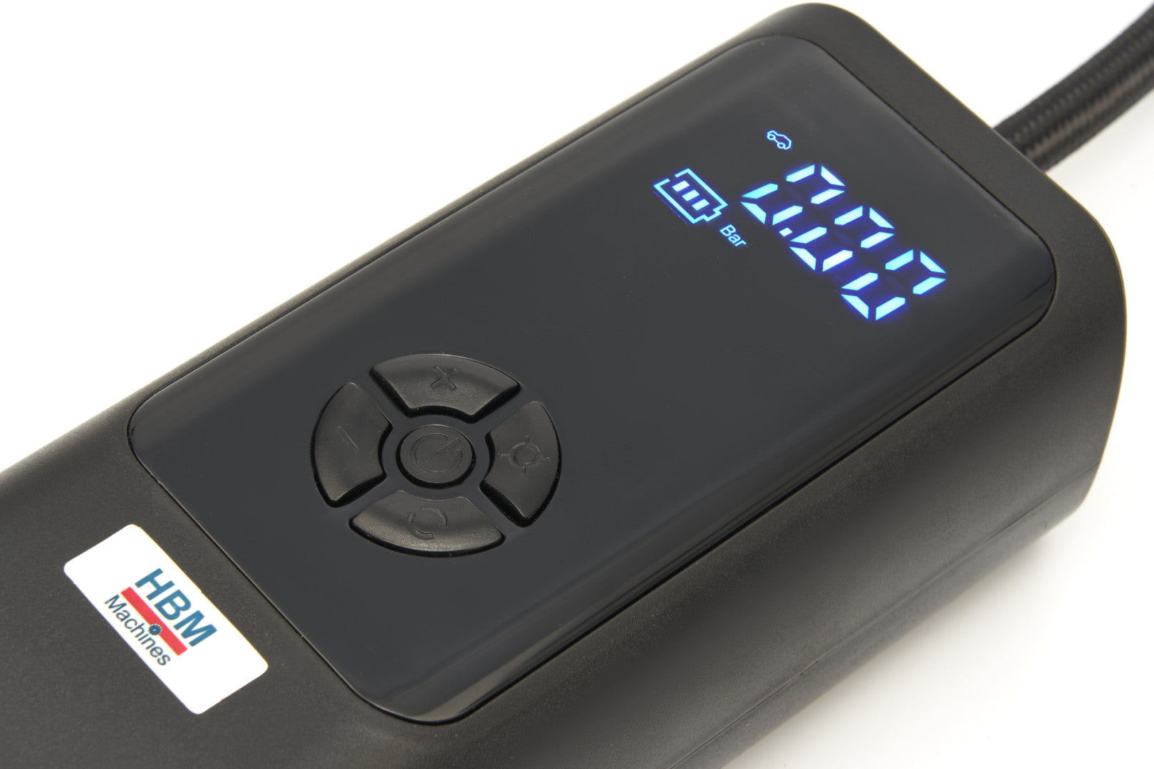 Αυτοκινητικοσ Αεροσυμπιεστησ Με Επαναφορτιζομενη Μπαταρια Usb Και Ψηφιακη Οθονη