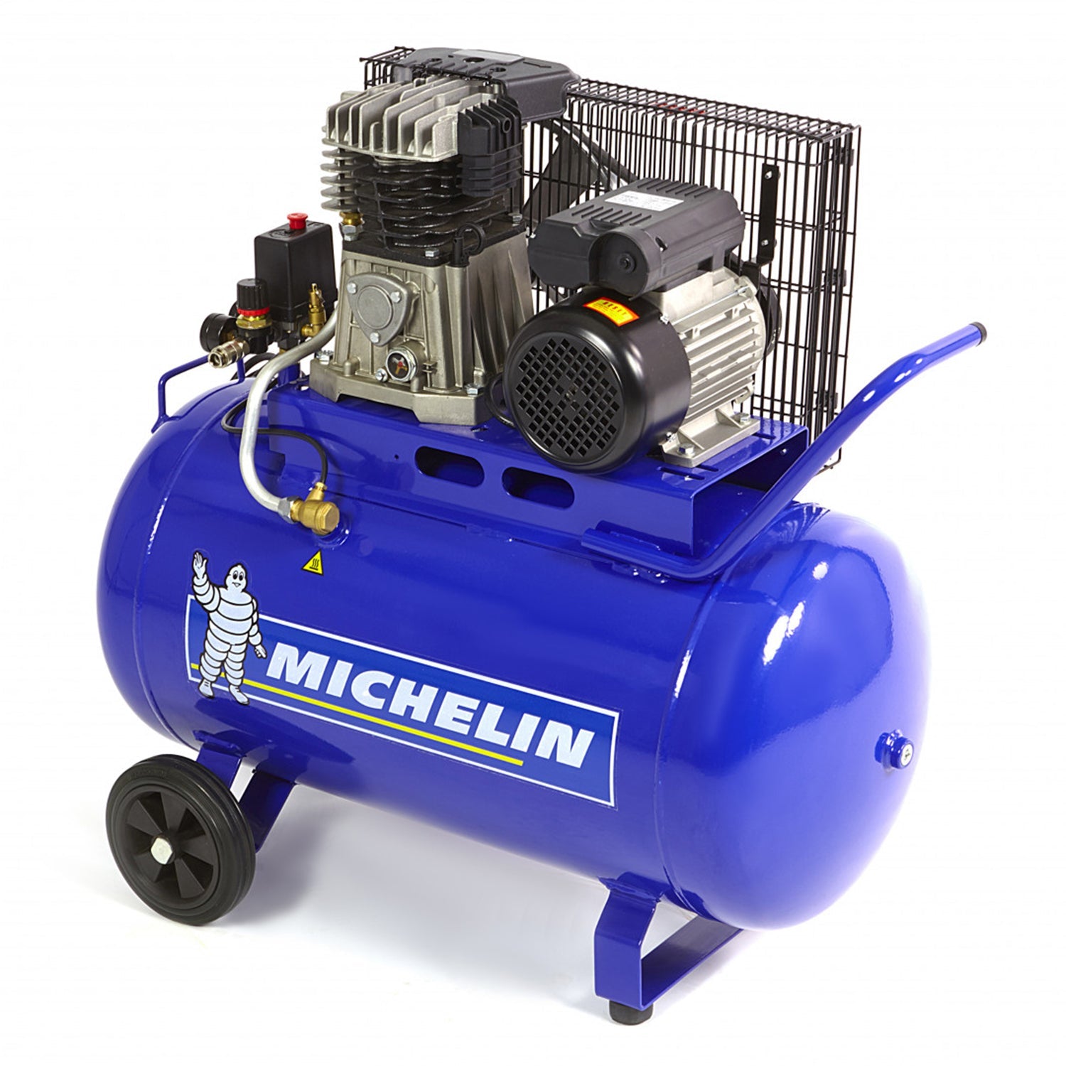 Hbm Machines Μονοφασικό Κομπρεσέρ Αέρος Με Ισχύ 3Hp Και Αεροφυλάκιο 100Lt