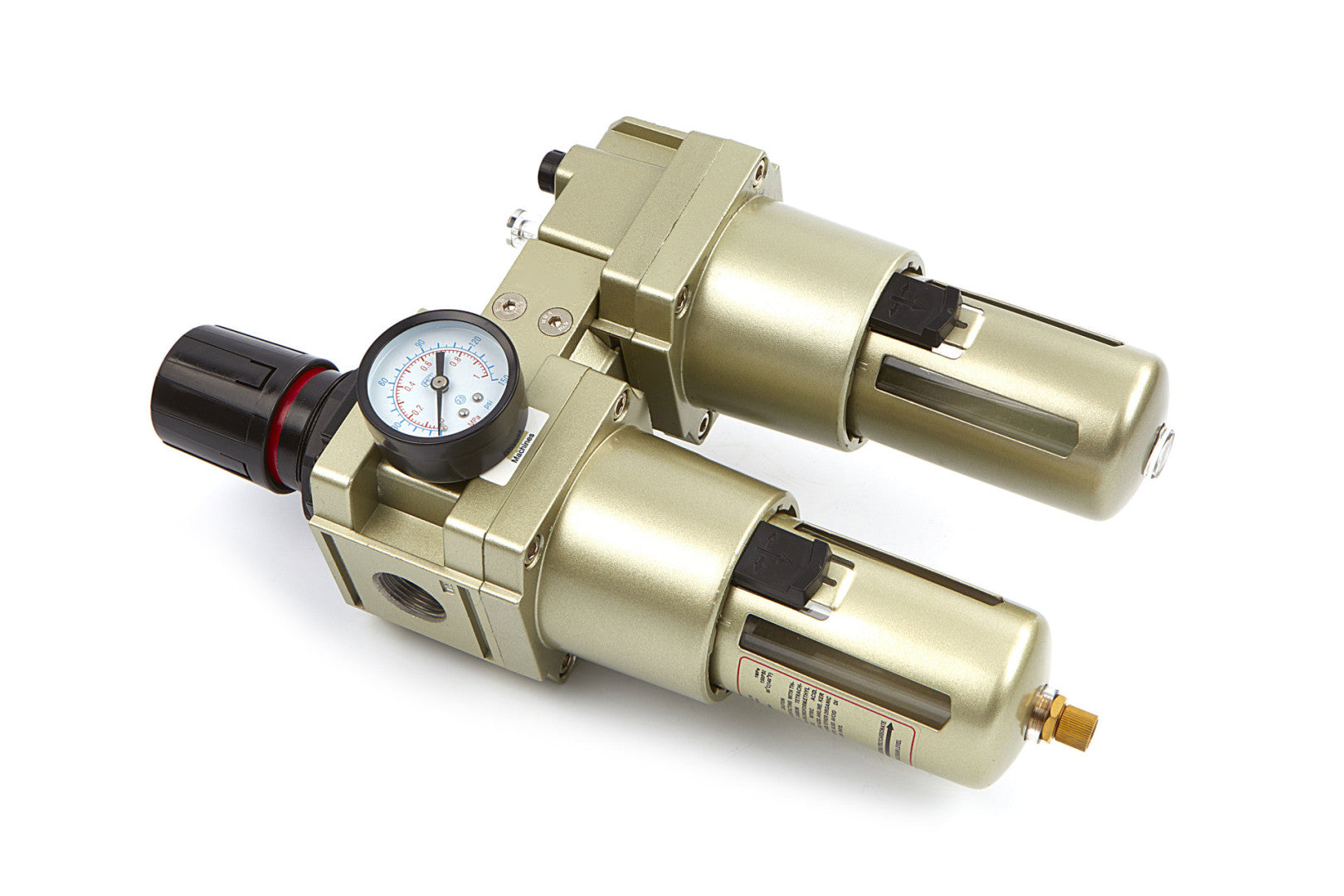 Διαχωριστής Νερού Και Λιπαντικού Με Ρυθμιστή Πίεσης 1/4 Hbm