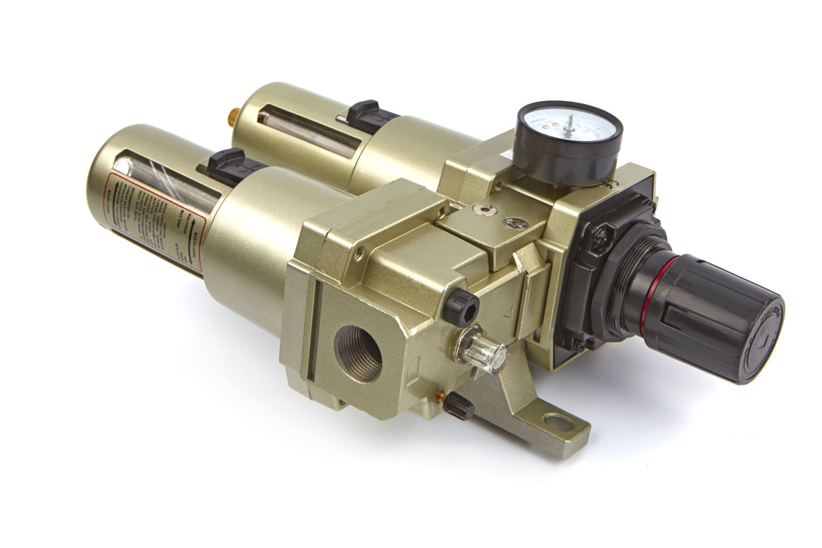 Διαχωριστής Νερού Και Λιπαντικού Με Ρυθμιστή Πίεσης 1/4 Hbm