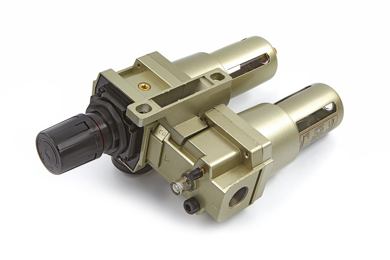 Διαχωριστής Νερού Και Λιπαντικού Με Ρυθμιστή Πίεσης 1/4 Hbm