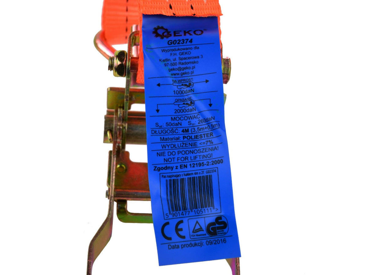 Ιμάντας Πρόσδεσης Με Καστάνια 4m 2T 35mm