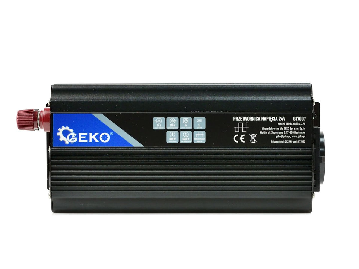 Inverter Τάσης 24-220V 800/1600w GEKO