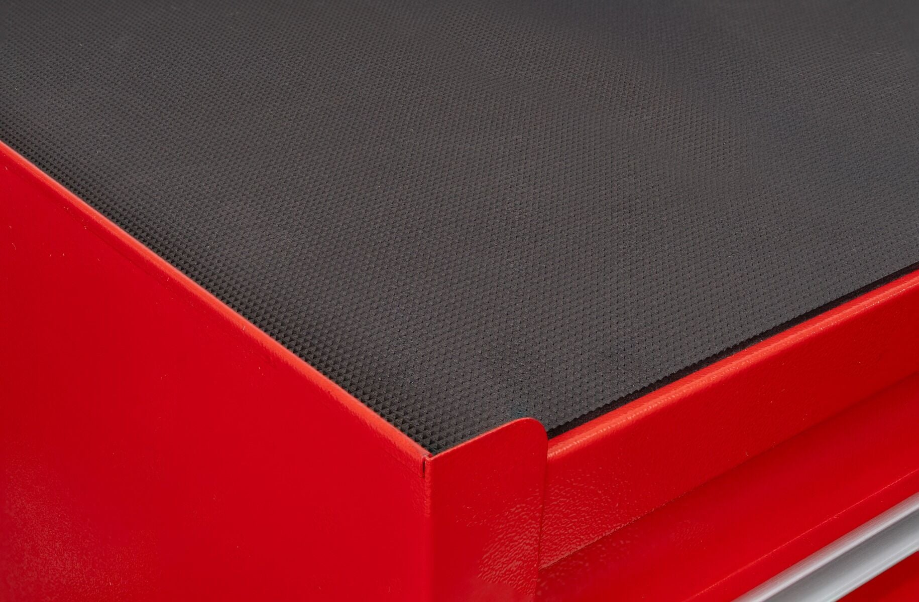 Τροχηλάτος Μεταλλικός Εργαλειοφόρος Χωρίς Εργαλεία Κόκκινος Premium 73x63x40cm INVENTO