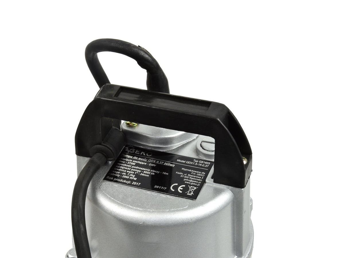 Υποβρύχια Αντλία Νερού 370W 6000L/h GEKO