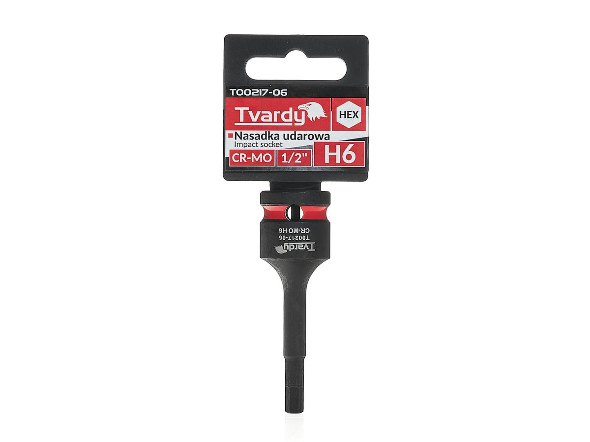 Καρυδάκι Κρουστικό Με Μύτη Άλλεν H6 1/2" CR-MO TVARDY