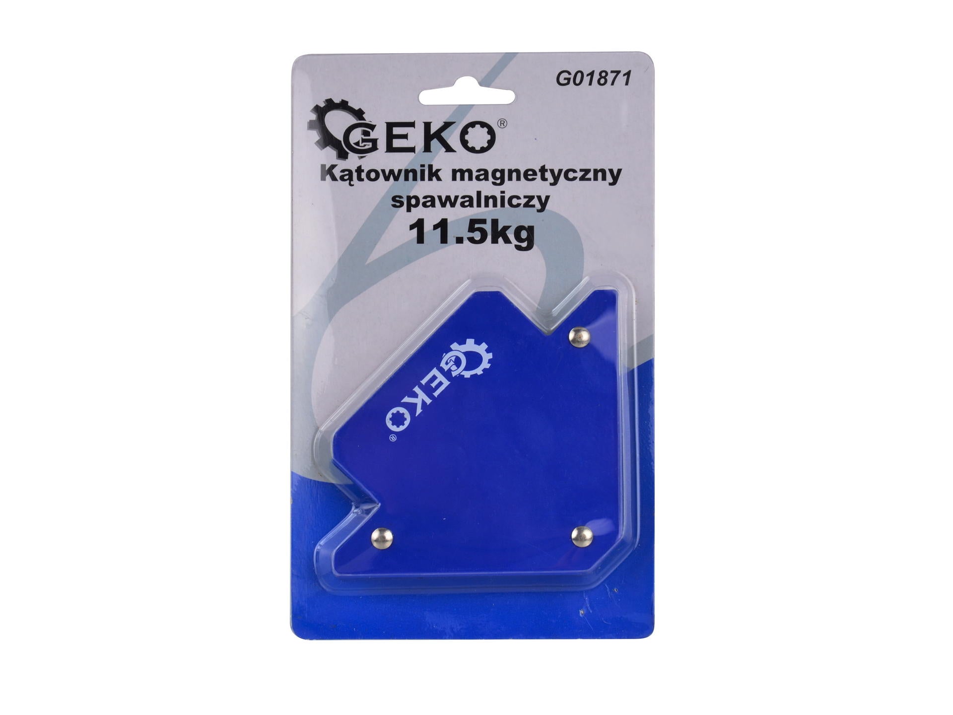 Geko G01871 Γωνία Συγκόλλησης Με Μαγνητική Ικανότητα 11.5Kg & Γωνίες 135° / 45° / 90°
