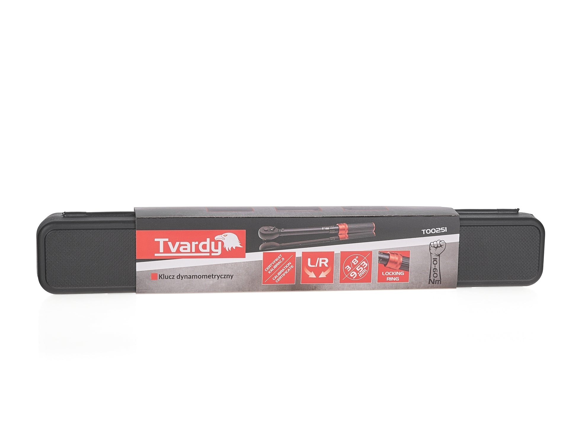 Tvardy Δυναμόκλειδο Καρέ 3/8" Ροπής 60-60 Nm Με Μήκος 30Εκ.