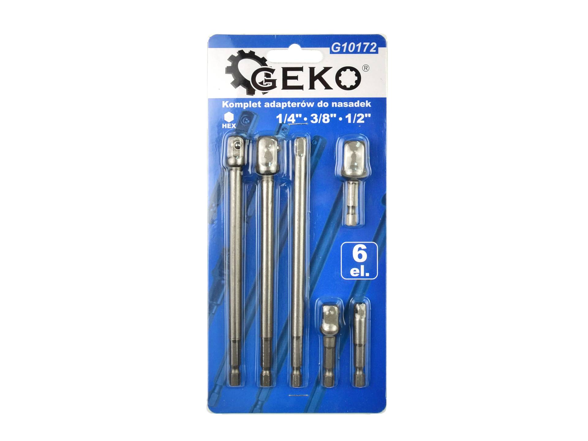 Geko Αντάπτορας Με Υποδοχή Hex / 1/4'' Και Έξοδο 1/4''