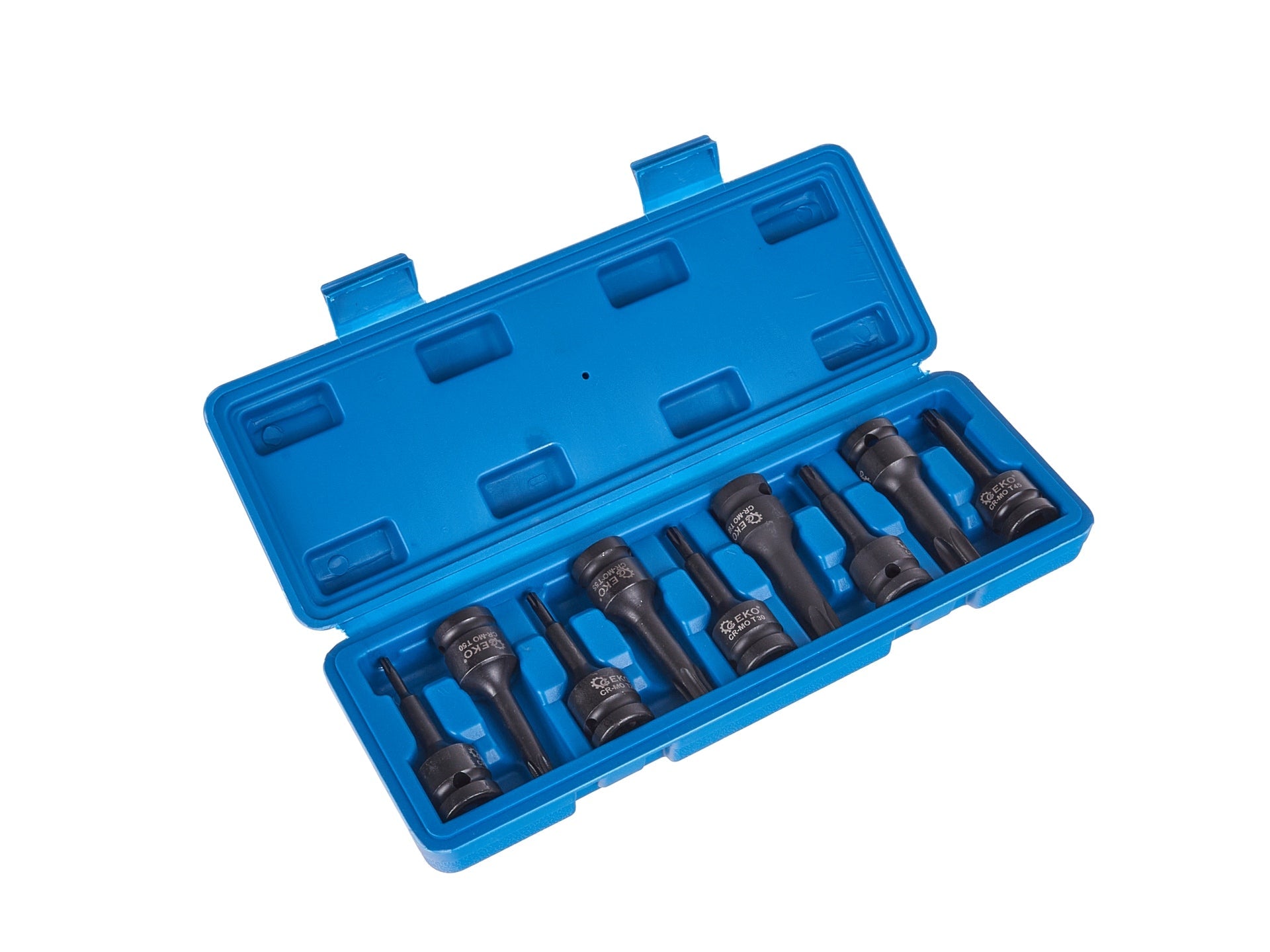 Σετ Torx Κρουστικου Τυπου 1/2 T20-T70 9 Τεμαχια Geko