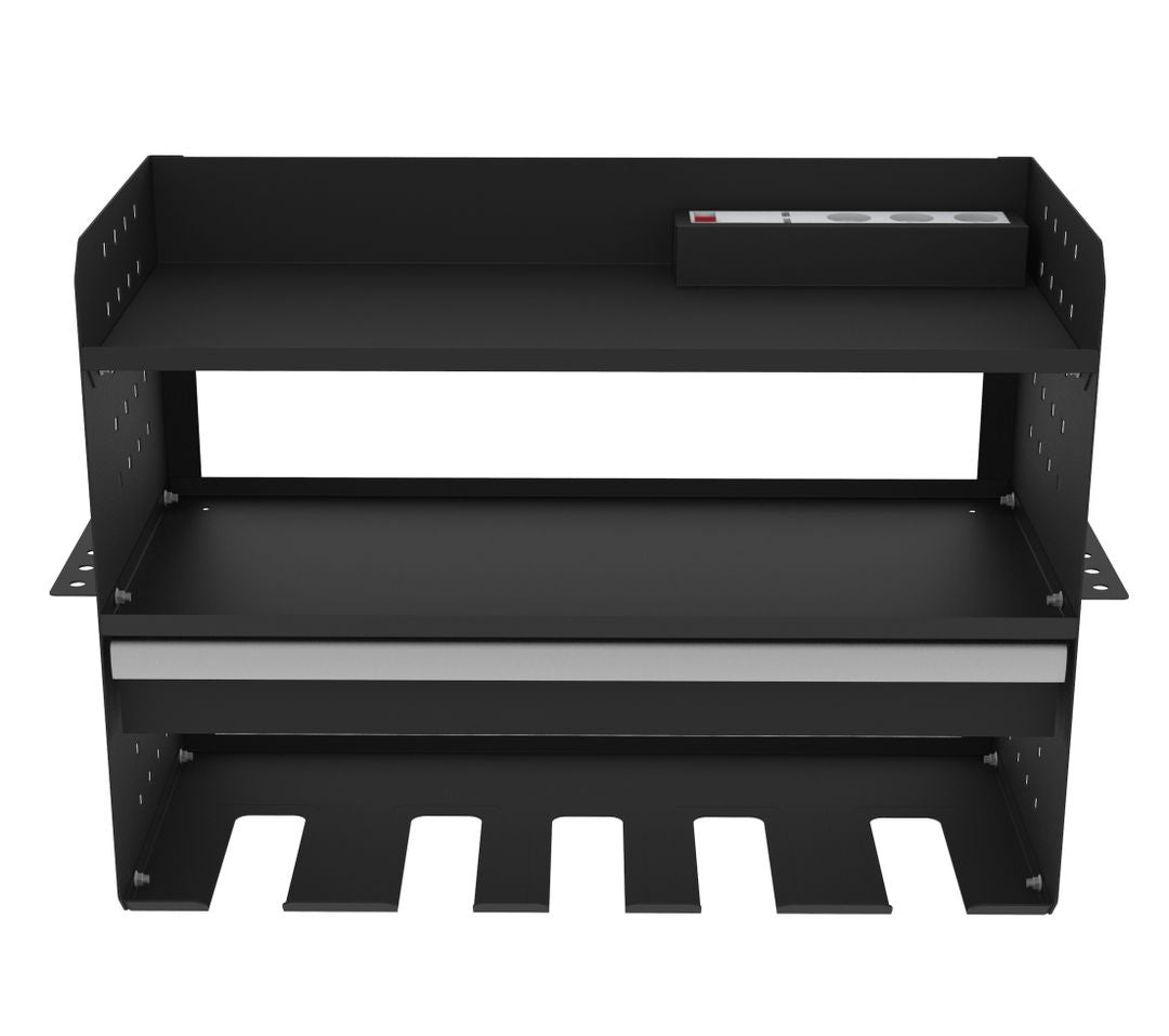 Κρεμαστό Ντουλάπι Οργανωτής Τοίχου Για Ηλεκτρικά Και Πνευματικά Εργαλεία Με Συρτάρι HBM