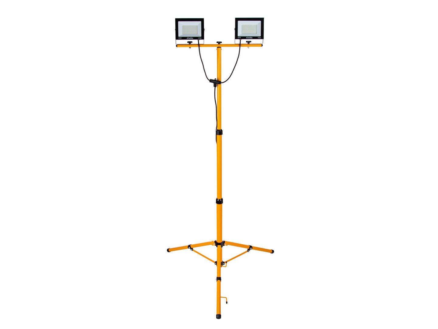Λάμπα Led Εργασίας 2 X 50W 6500K Με Ρυθμιζόμενο Τρίποδο Στήριξης