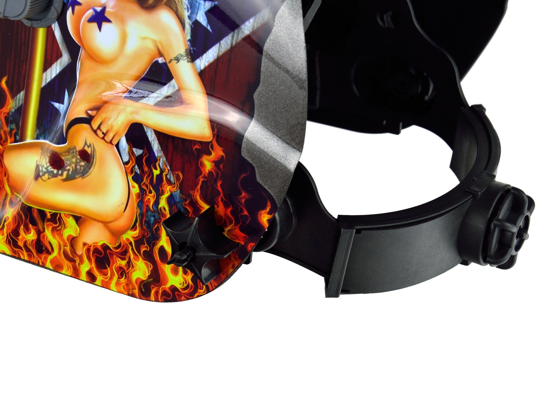 Μάσκα Συγκόλλησης Με Αυτόματη Σκίαση Profi Flame