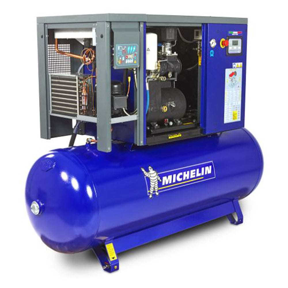 Συμπιεστησ Με Κοχλια Michelin 20Cp 500L Με Αφυγραντηρα Αερα