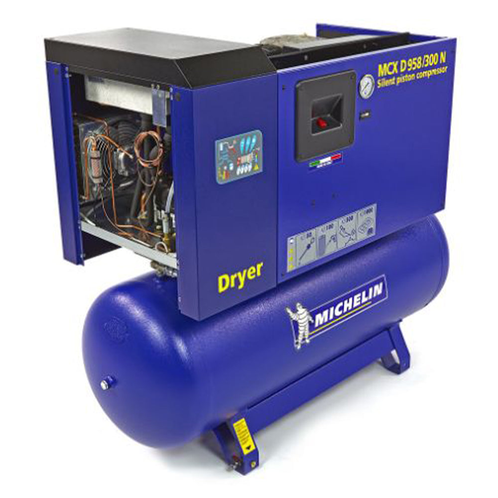Σιγανοσυμπιεστησ Michelin 270L 5.5Cp Με Αφυγραντηρα Αερα