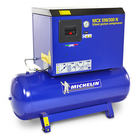 Αεροσυμπιεστής Χαμηλού Θορύβου 270L 5.5CP MCX 598/300N MICHELIN