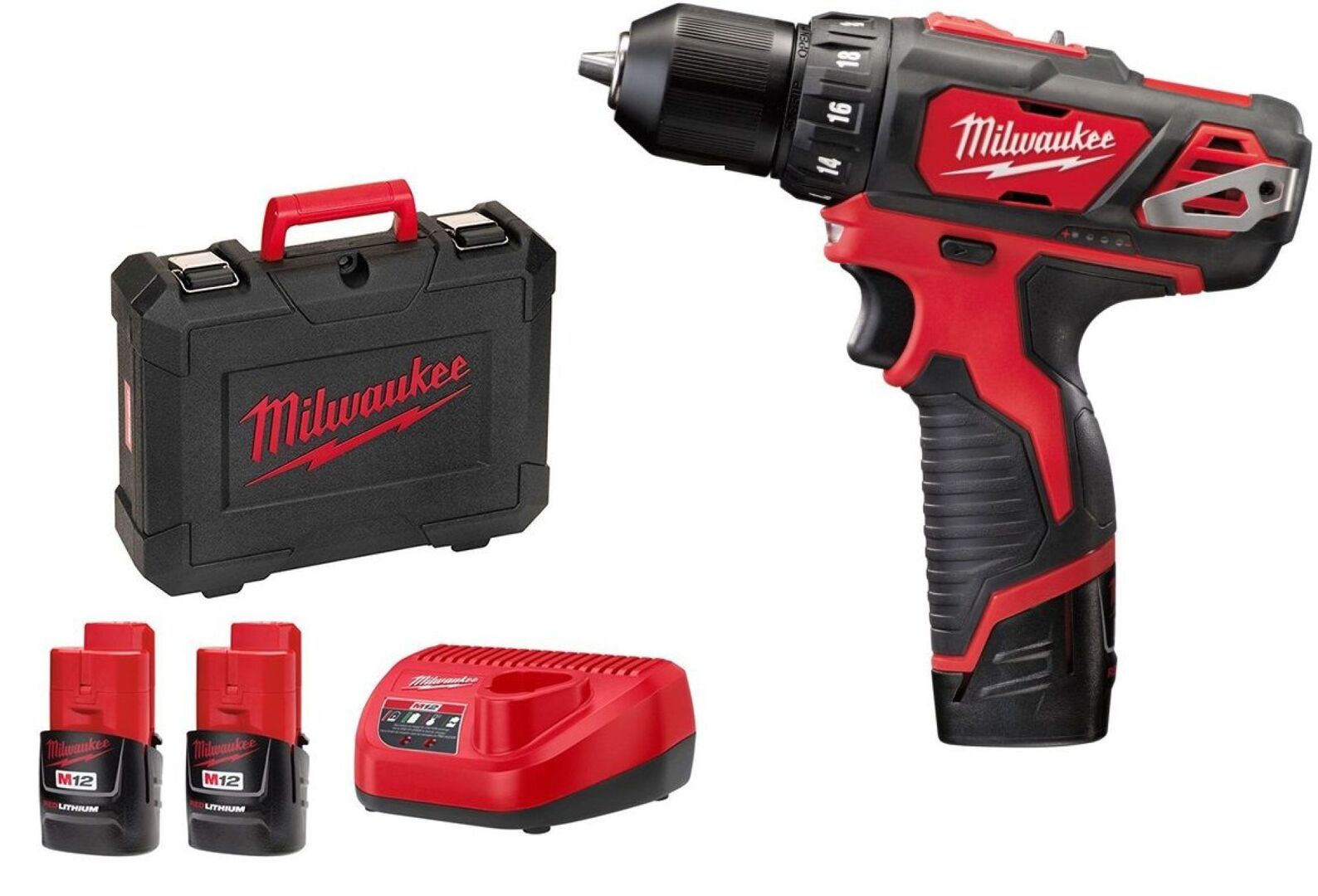 Δραπανοκατσάβιδο Με Μπαταρία 12V 2.0Ah Milwaukee