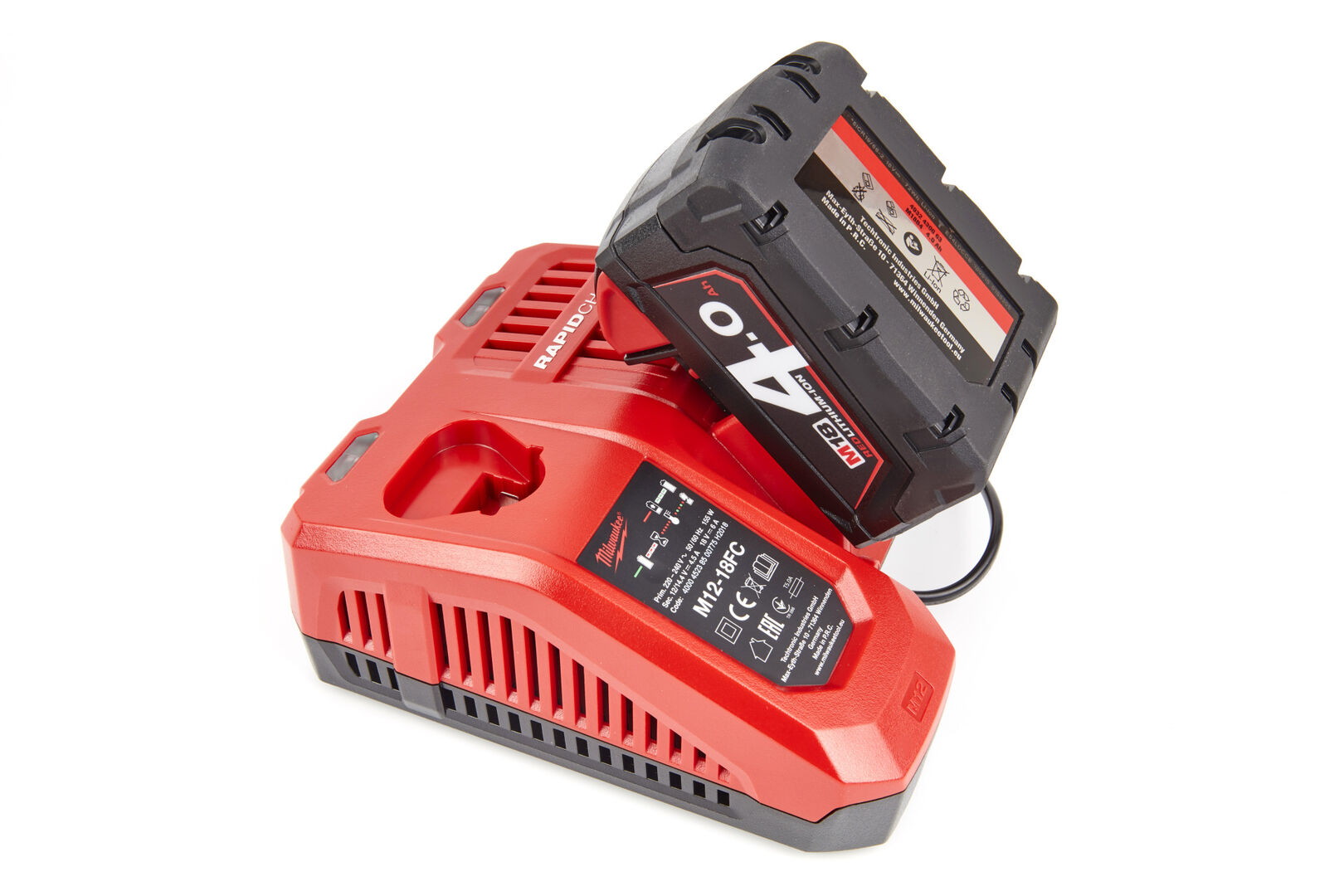 Δραπανοκατσάβιδο 82Nm Με 2 Μπαταρίες 18V 4.0Ah Milwaukee