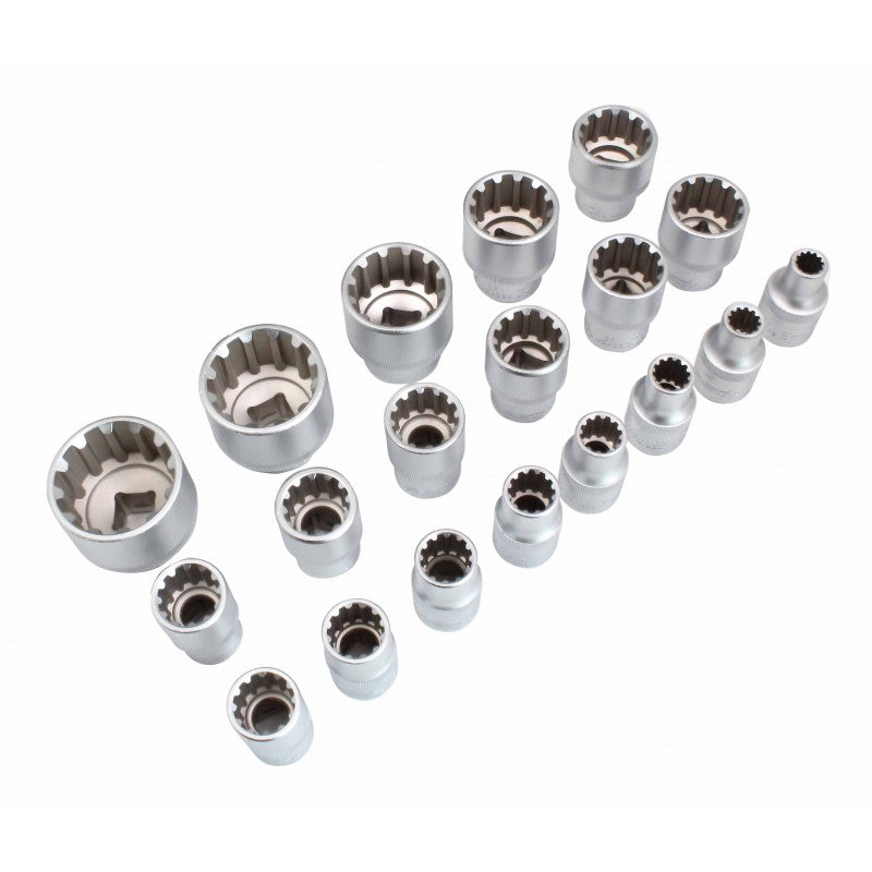 Συλλογη Καρυδακια 1/2" Vario Plus 8-32Mm