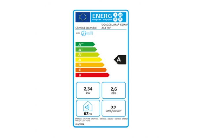 Φορητο Κλιματιστικο 2340W 30M²