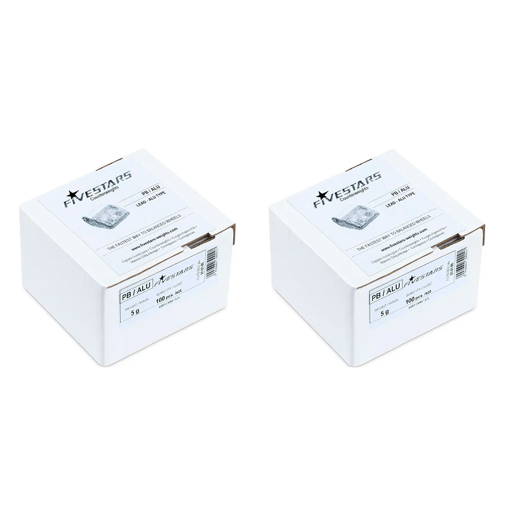 Πακέτο Καρφωτό Αντίβαρο Ζάντας Αλουμίνιου 5gr 200 Τμχ