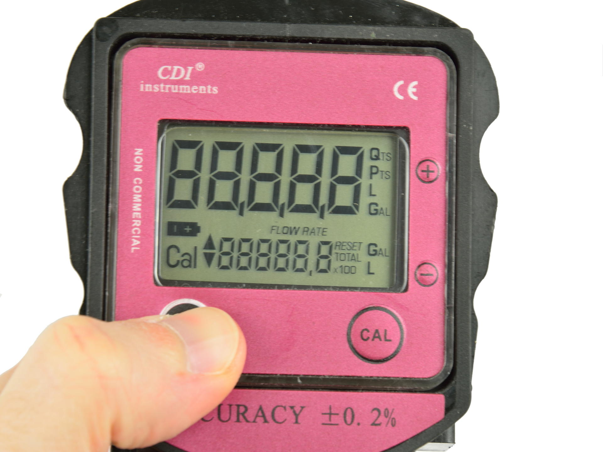 Πιστόλι Καυσίμου Με Ψηφιακό Μετρητή Lcd 1" Bsp Για Αντλία Μεταφοράς Λαδιού Και Πετρελαίου