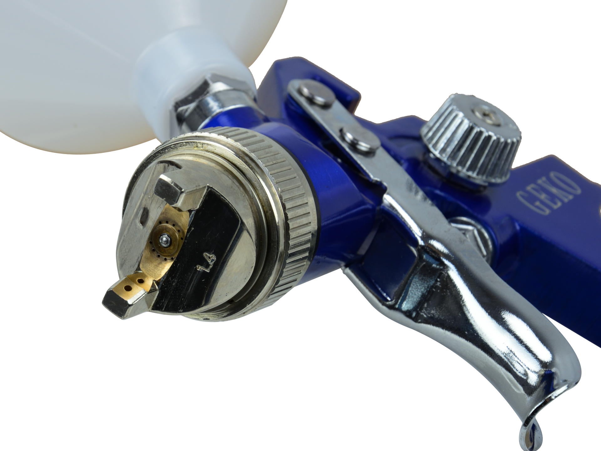 Geko Πιστόλι Βαφής Αέρος Άνω Δοχείου 1.4Mm