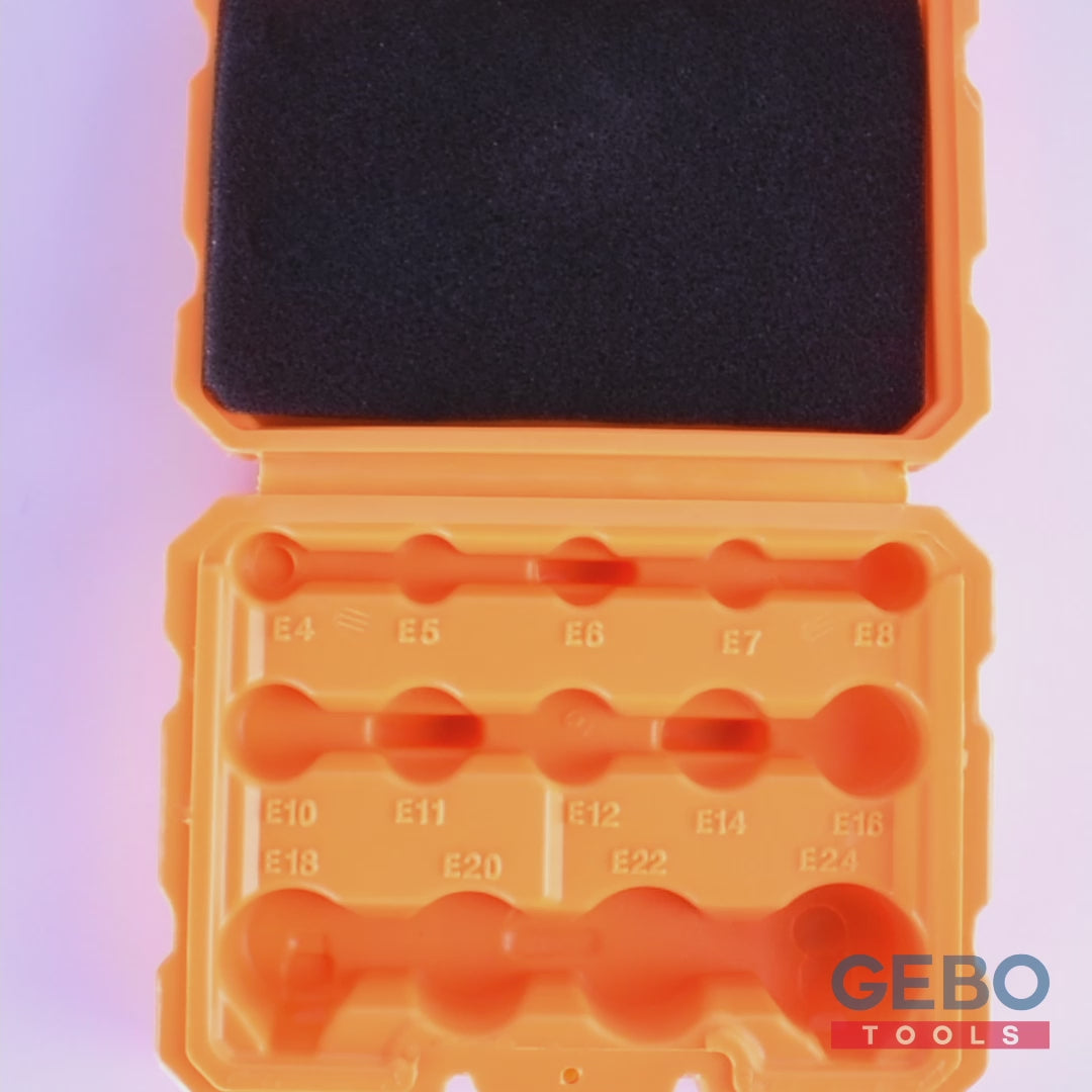 Καρυδακια Torx Σετ 14 Τεμαχια E4-E24 Ingco