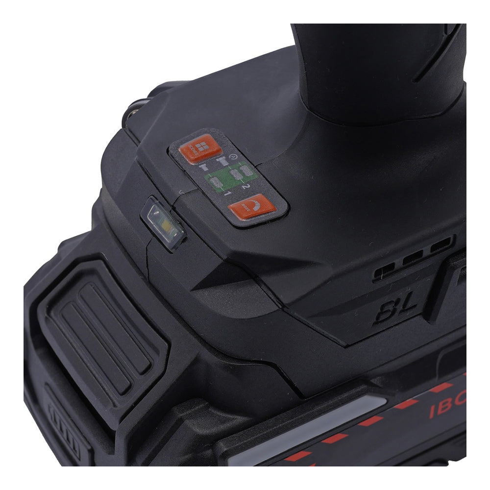 Πιστόλι Κρούσης 1/2 600Nm Brushless Με Μπαταρία Li-Ion 18V 4.0Ah