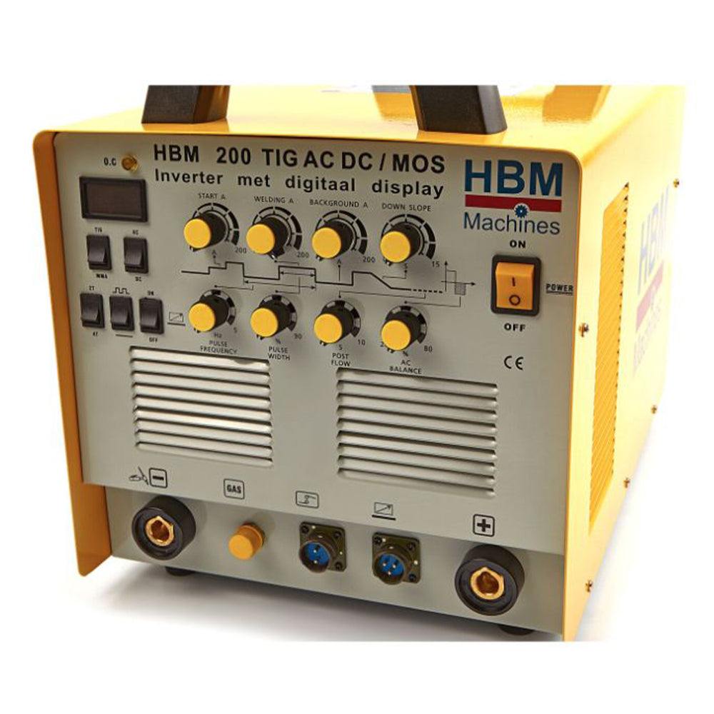 Επαγγελματικο Συγκολλητικο Μηχανημα Inverter Tig 200Amp Ac/Dc