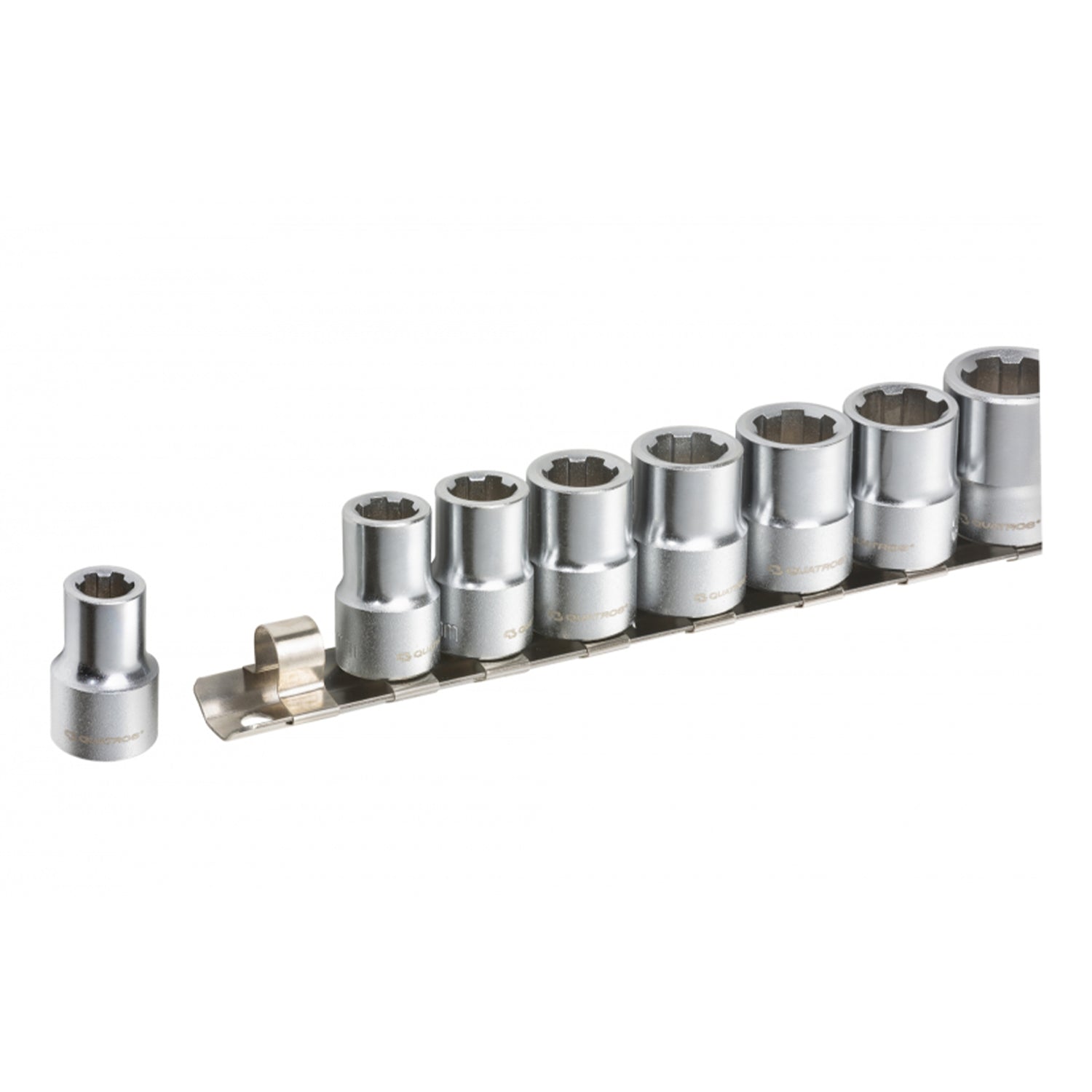 Σετ Καρυδάκια CR-V Για Φθαρμένες Βίδες 3/8" 8-19mm QUATROS