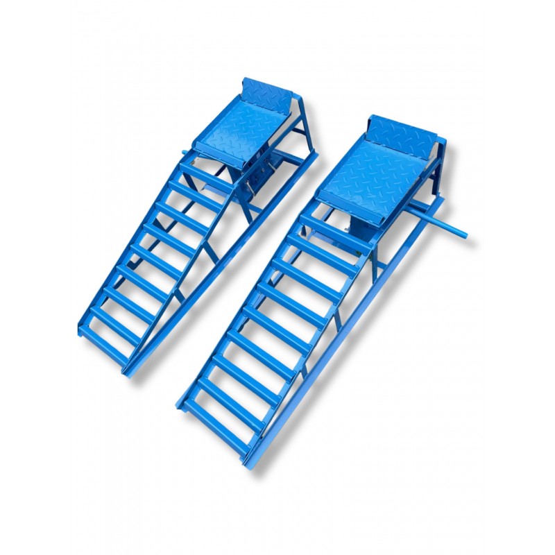 Σετ Ράμπες Αυτοκινήτου Με Υδραυλική Ανύψωση 2Τ KB GLOBAL