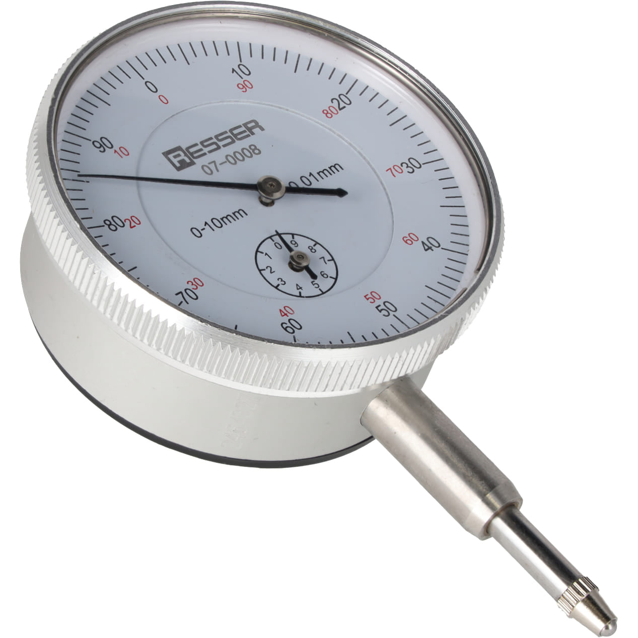 Ρολόι Σύγκρισης-Μικρόμετρο 0-10mm 0.01 RESSER