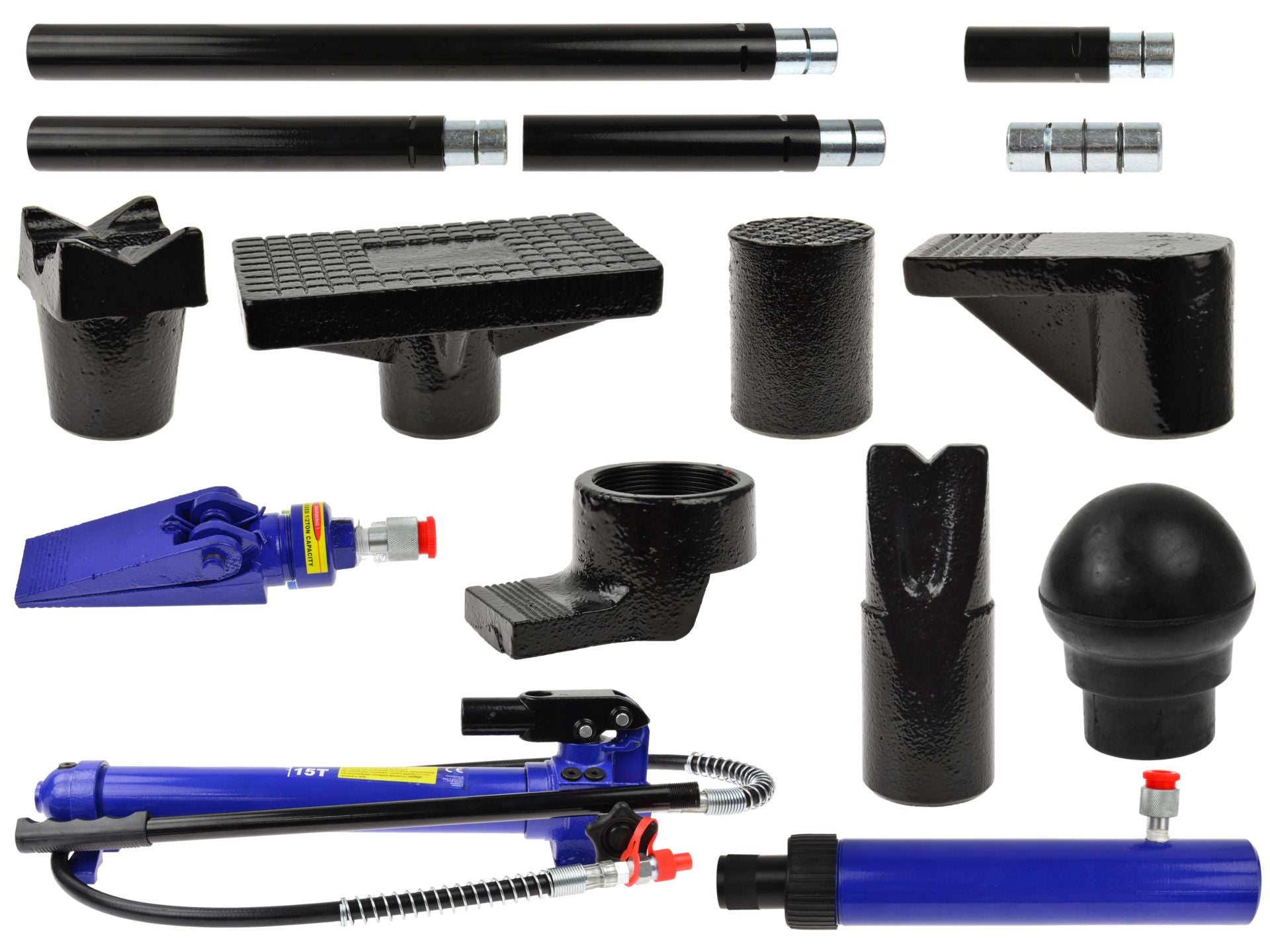 Geko Υδραυλικός Γρύλος Με Δυνατότητα Ανύψωσης Έως 25.4Εκ. Και Φορτίο Βάρους Έως 15 Τόνους