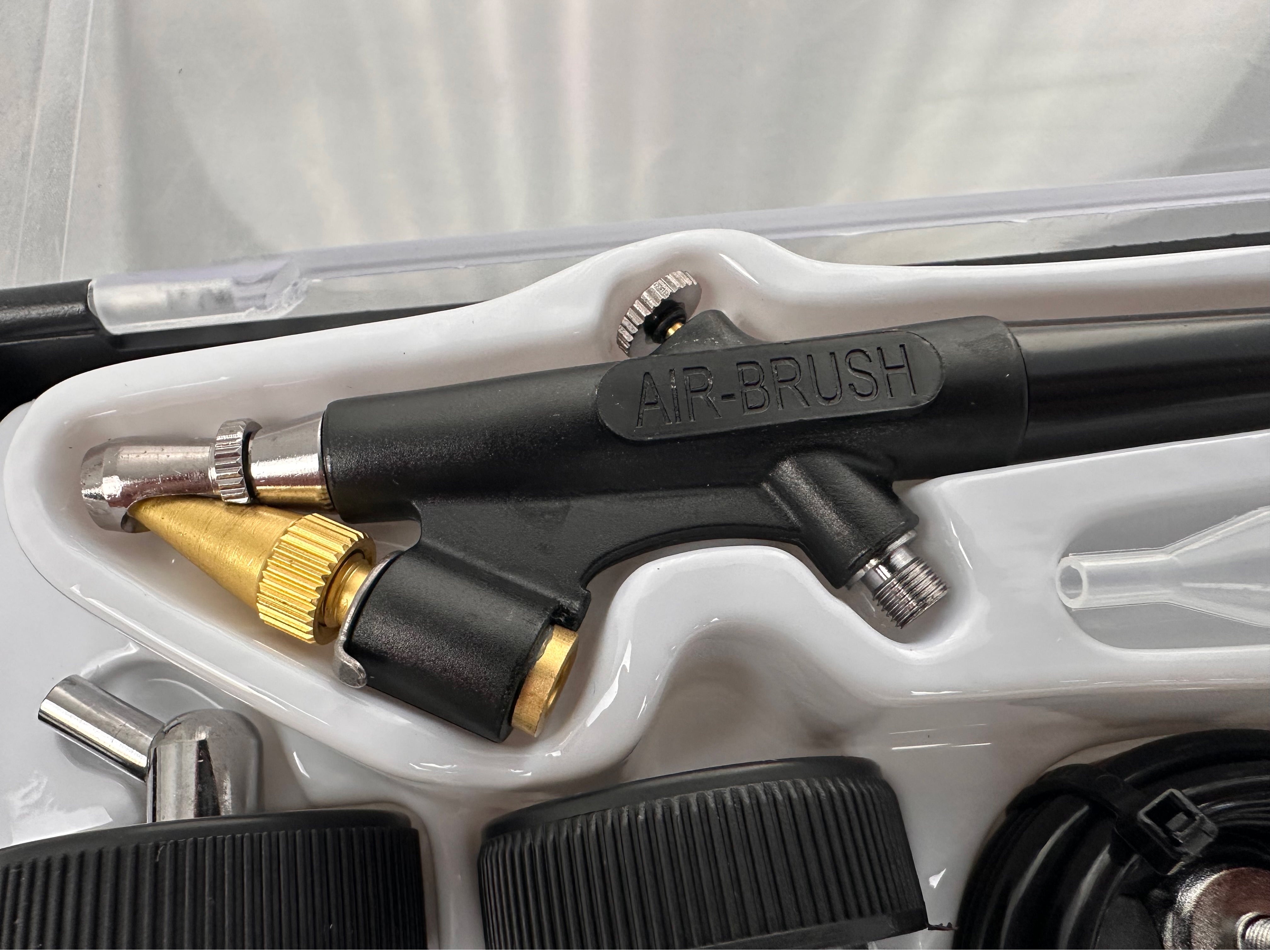 Σετ Αερογράφος Airbrush BD138 6Τμχ GEBO TOOLS