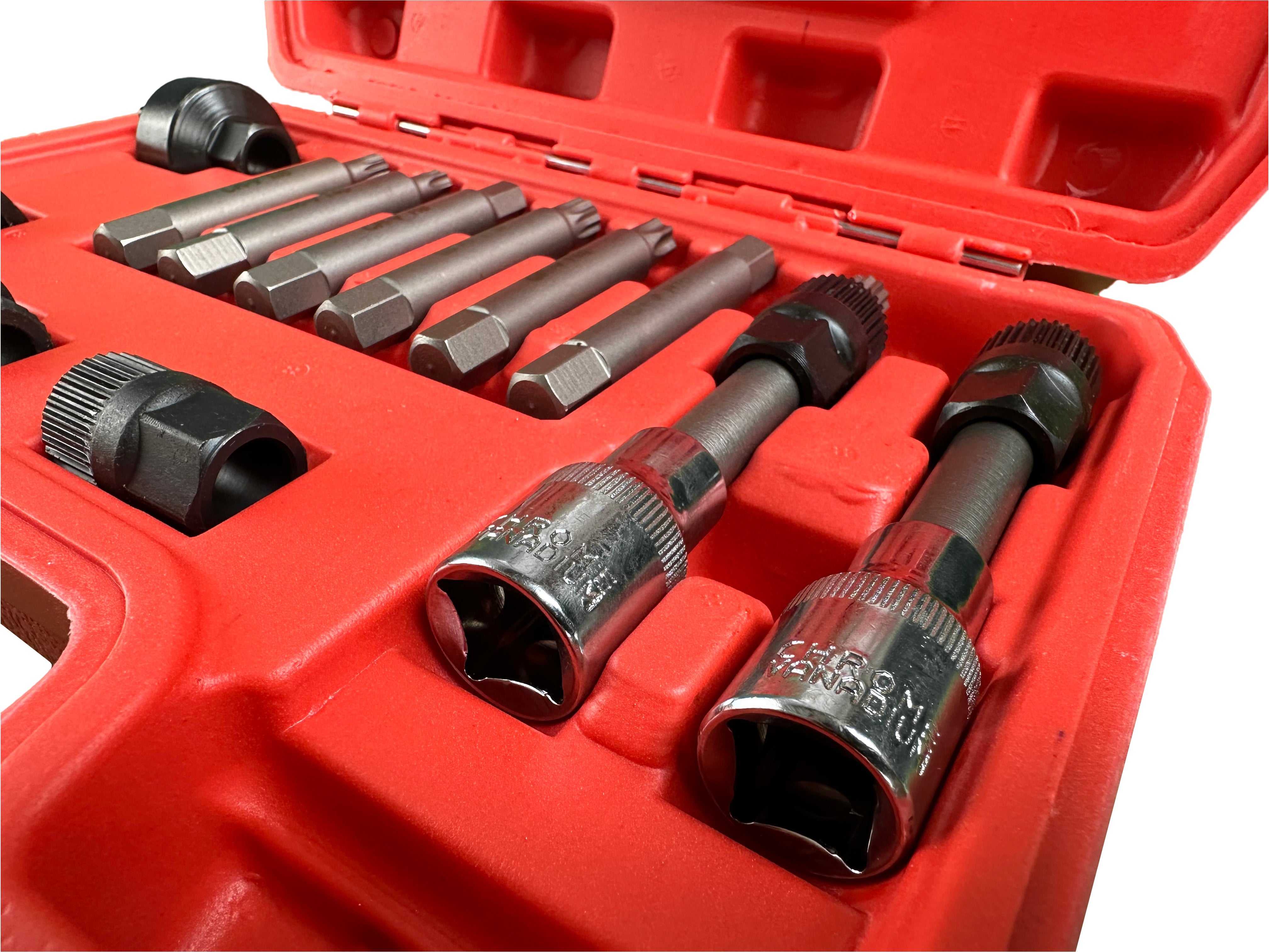 Σετ Επισκευησ Τροχαλιασ Δυναμο 13Τμχ Gebo Tools