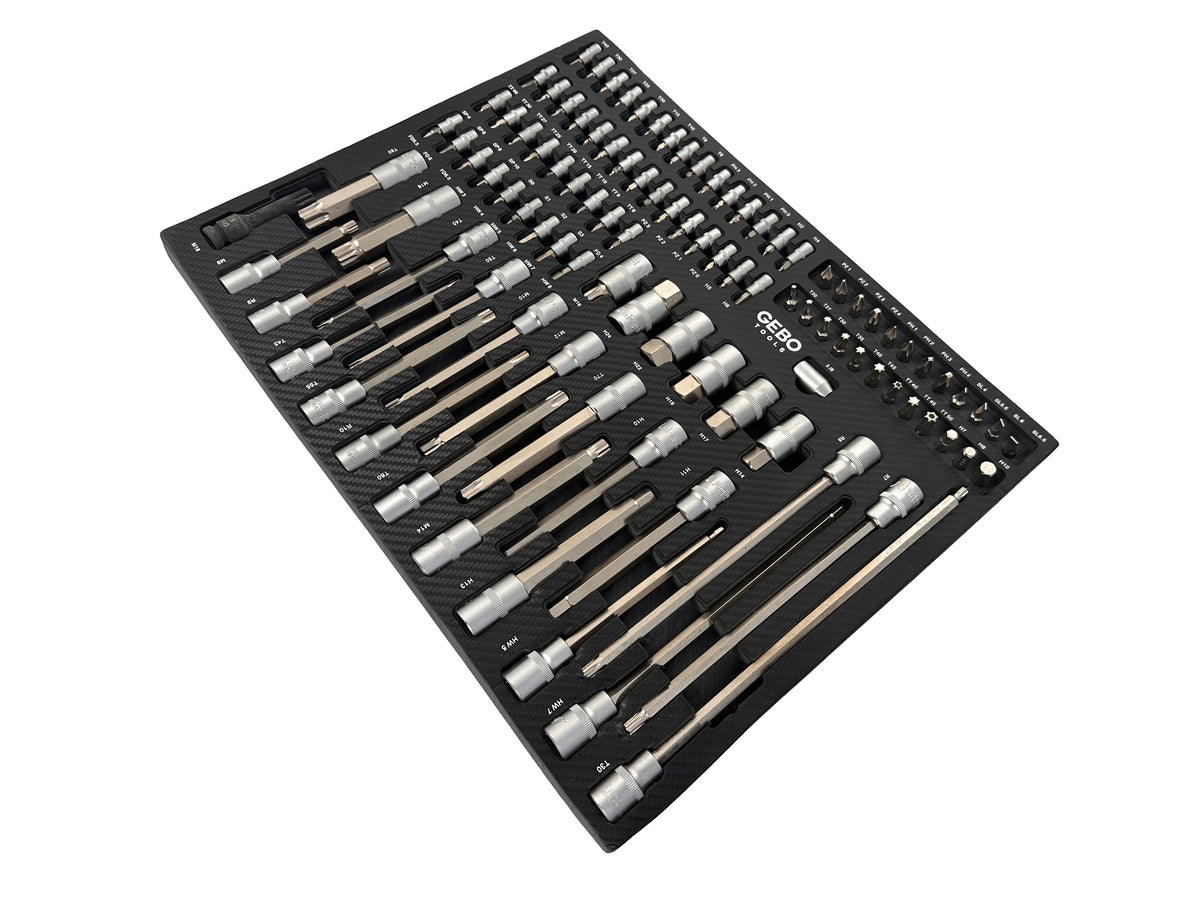 Σετ Εργαλειοθήκης Με Μύτες 101Τμχ GEBO TOOLS