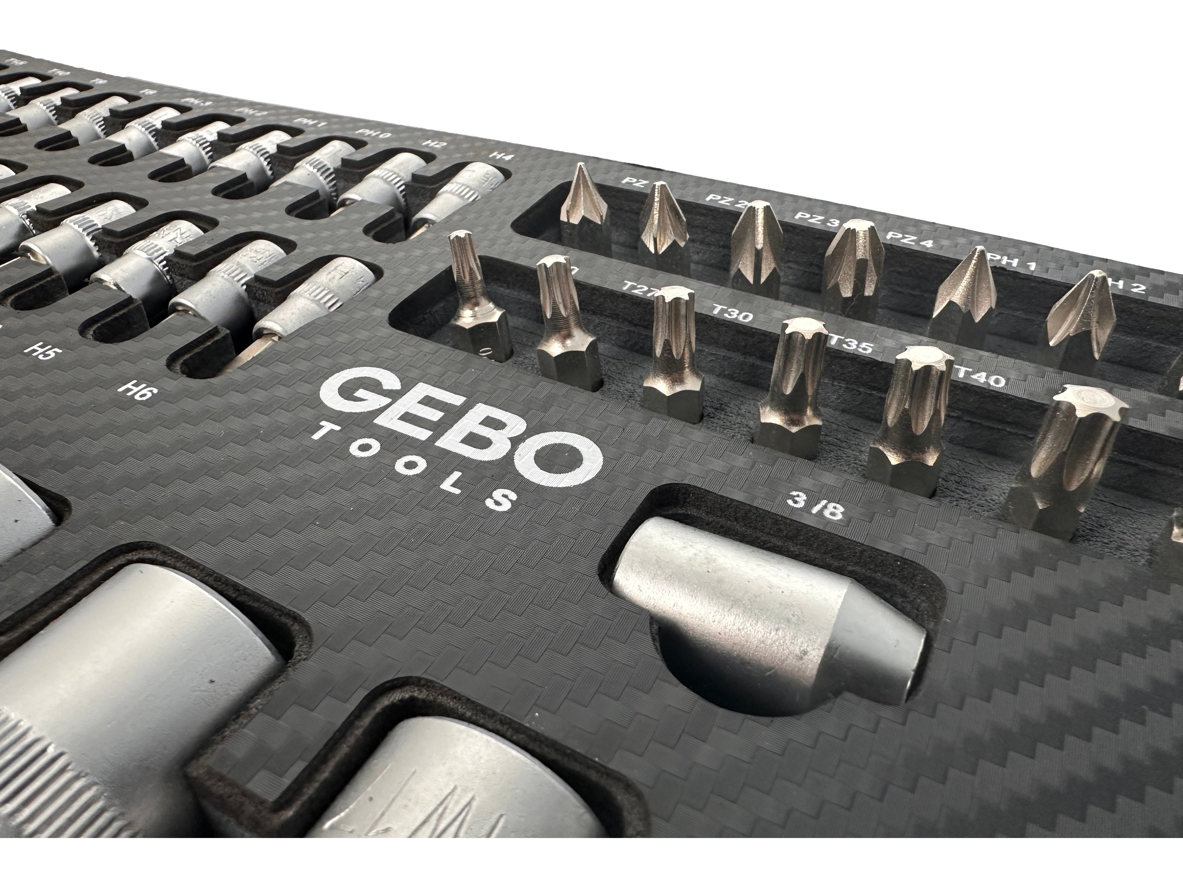 Σετ Εργαλειοθήκης Με Μύτες 101Τμχ GEBO TOOLS