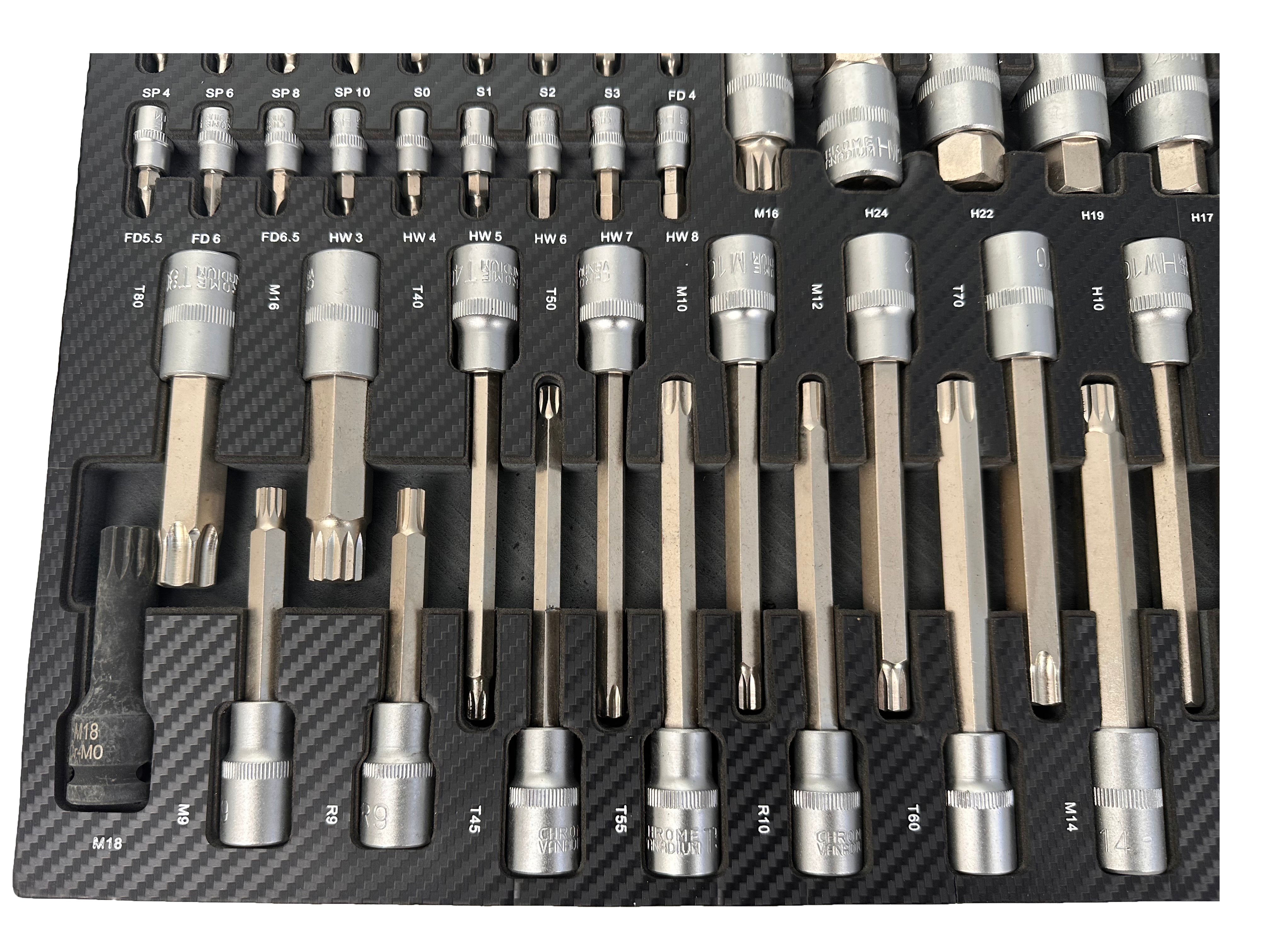 Σετ Εργαλειοθήκης Με Μύτες 101Τμχ GEBO TOOLS